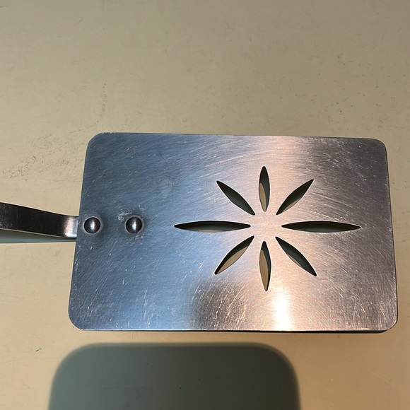 MCM Atomic Starburst Regent Sheffield Stainless Spatula Pancake Flipper 13 1/2” - Picture 7 of 11